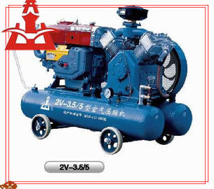 Professionele lucht - gekoelde zuigertype luchtcompressor 25HP 9,5 gallon 73psi