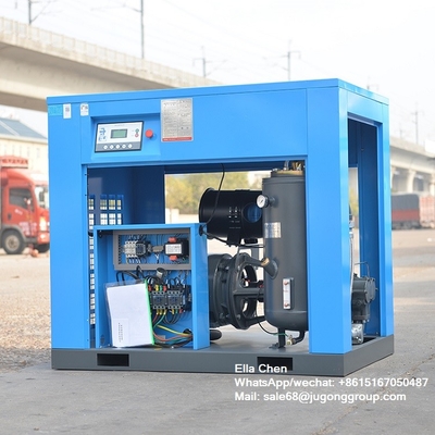 Elektrische 55kw 100 pk 10m3/min 8 bar luchtcompressor roterende gascompressor BK55-8G